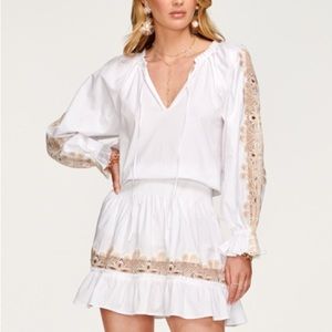 * NWT* RAMY BROOK Raina White Dress